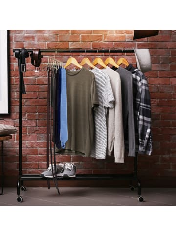 relaxdays 5x Gürtelhalter in Gold