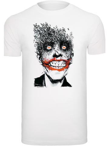 F4NT4STIC T-Shirt Batman The Joker Bats in weiß