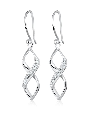 Elli Ohrringe 925 Sterling Silber Infinity in Silber
