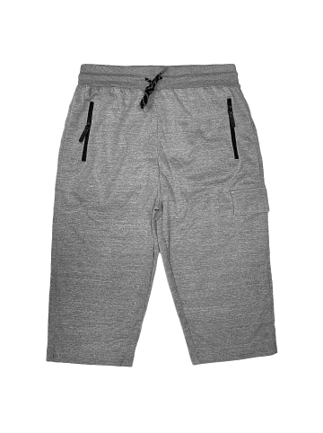 Max Men Freizeit Capri Hose Schorts mit Cargo Tasche in Grau