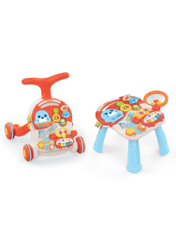 Kikkaboo Lauflernwagen 2in1 Wobble Fun in orange