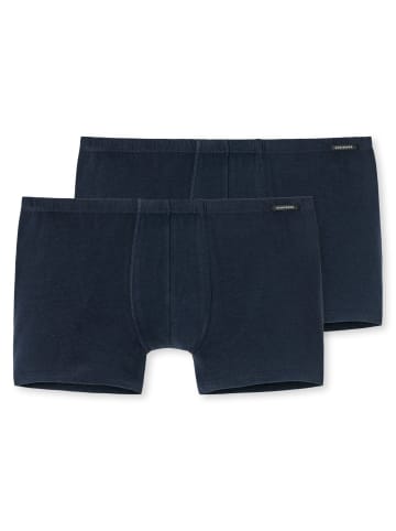 Schiesser Boxershort 2er Pack in Dunkelblau