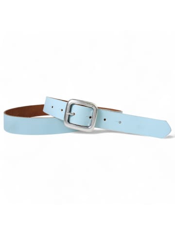 FRONHOFER Ledergürtel in Aqua