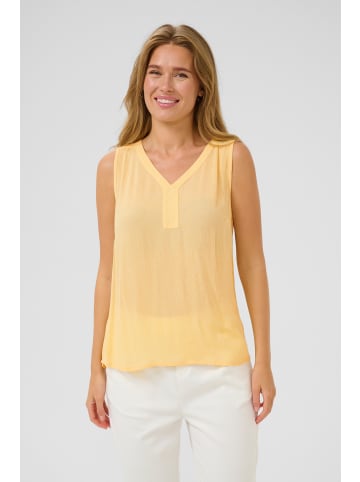 Kaffe Top KAamber Regular fit in Straw