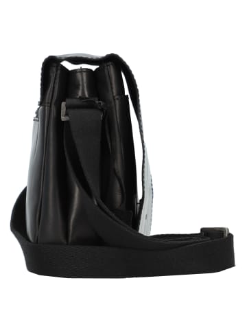 Greenburry Pure Black Umhängetasche Leder 25 cm in black