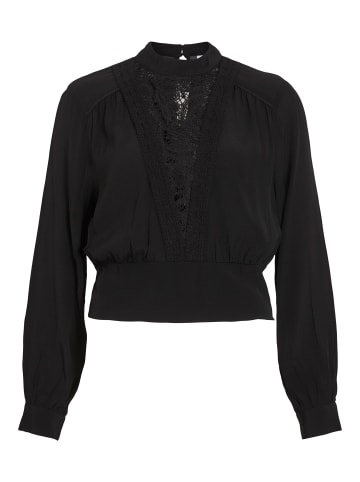 Vila Oberteil mit langen Ärmeln in Black Beauty