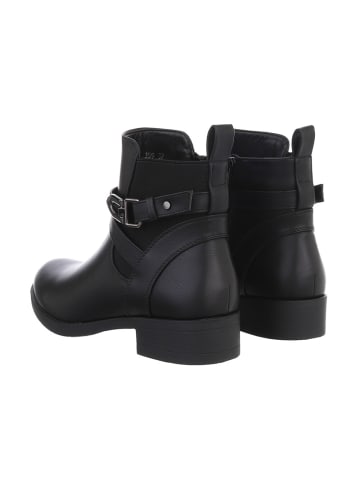 Ital-Design Stiefelette in Schwarz