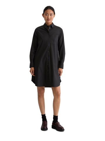 Marc O'Polo Hemdblusenkleid relaxed in Schwarz