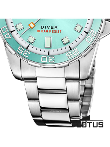 Lotus Chronograph-Armbanduhr Lotus Classic silber mittel (ca. 36,8mm)