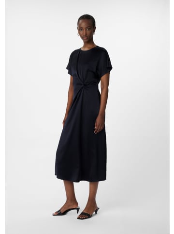 comma Kleid lang in Blau