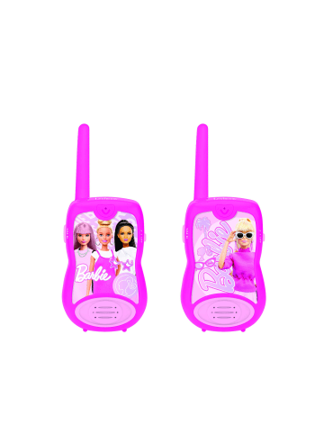 Lexibook Barbie Walkie-Talkies Reichweite 120 m mit Gürtelclip