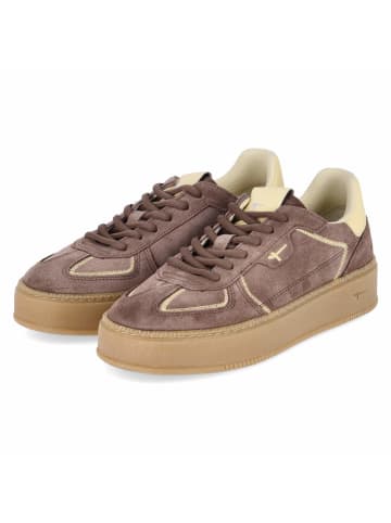 Tamaris Schnürhalbschuh in taupe