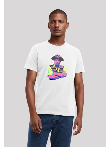 F4NT4STIC T-Shirt TV Times Benny Hill In Character 1989 Pop Art in weiß