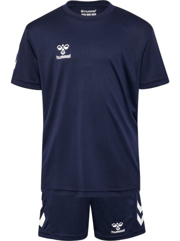 Hummel Kinder Trainingsanzug "Hmllogo Set Kids" in Blau