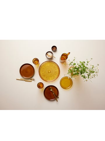 Bitz Servierteller rund Servierteller rund Servierteller rund in Amber