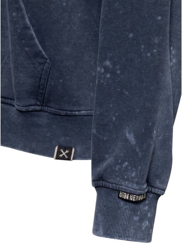 King Kerosin Sweatjacke in Blau