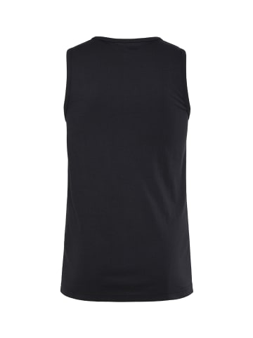Men Plus Tank Top in schwarz