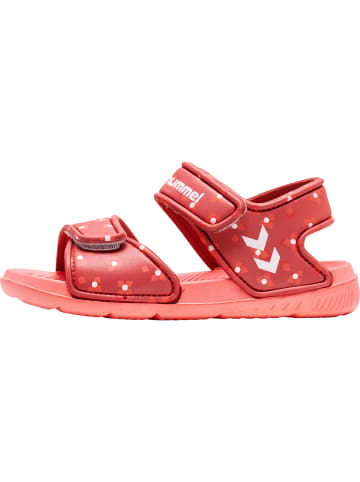 Hummel Hummel Sandal Playa Jr Unisex Kinder Leichte Design in DUSTY CEDAR