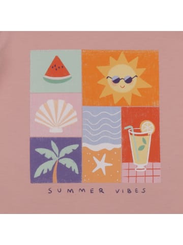 Walkiddy T-Shirt Summertime Vibes in pink