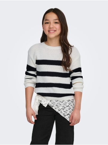 KIDS ONLY Strickpullover in Cloud Dancer