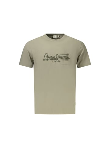 Pepe Jeans Grünes Baumwoll-T-Shirt