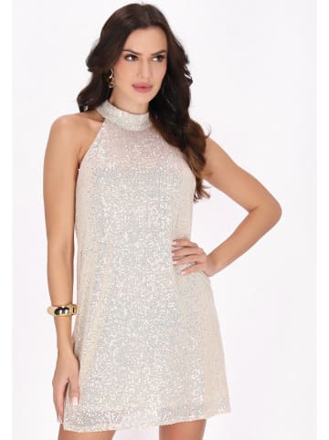 faina Women Dress in beige multicolor