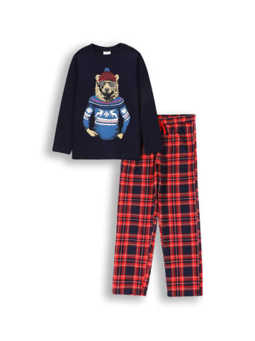 Coccodrillo Pyjama für Jungen in dunkelblau