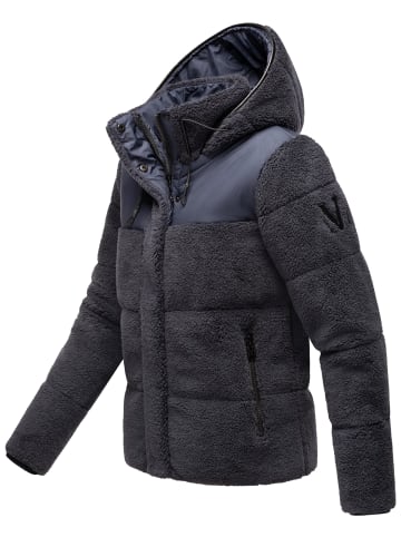 Marikoo Kapuzenplüschjacke Kaguraa 16 in Navy