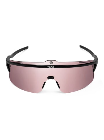 YEAZ SUNSHADE Sport-Sonnenbrille Green/Purple in Schwarz/Roségold