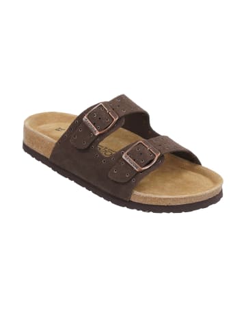 BIOSOFT Sandalen Schnalle Riemen in Braun