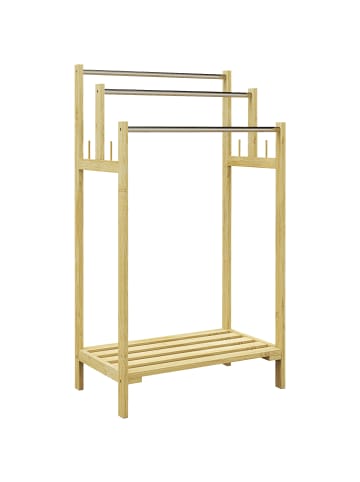 HOMCOM Turmregal-50,5L x 31B x 90H cm-Naturholz