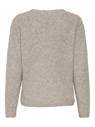 JDY Strickpullover in Greige