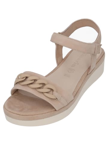 Tamaris Keilsandaletten in Rosa/Beige SUEDE