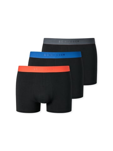 Schiesser Trunks 3er Pack in mehrfarbig