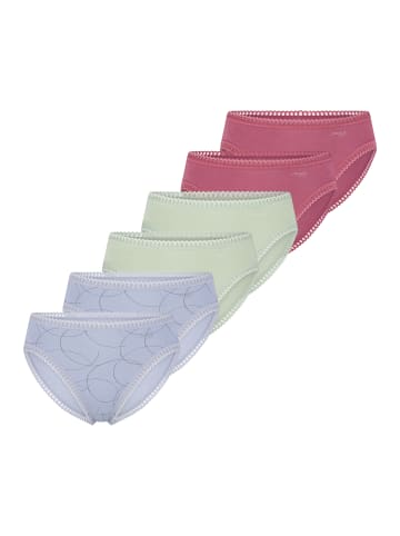 Sloggi Slip GO Crush in Lila / grün / blau