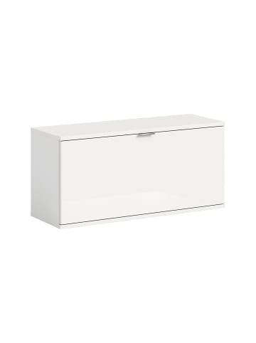 ebuy24 Schuhschrank ProjektX Weiß 92 x 37 cm