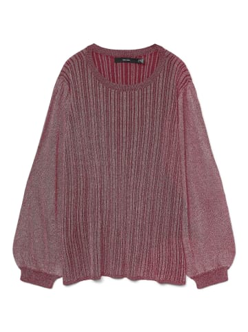 Vero Moda Strickpullover in Syrah