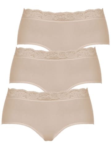 Nina von C. 3er Pack Hüftslip in nude