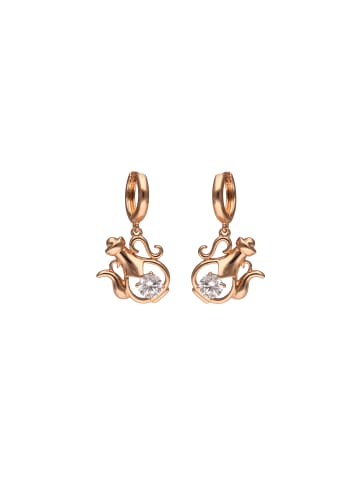 faina Women Dangle Earrings in Rose Gold