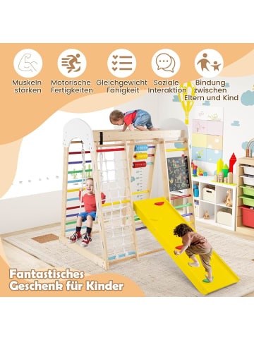 COSTWAY Klettergerüst Indoor in Bunt