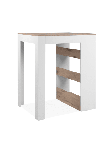 CALICOSY Esstisch TAMPA in Helles Holz - (W) 92 x (H) 106 x (L) 67 cm