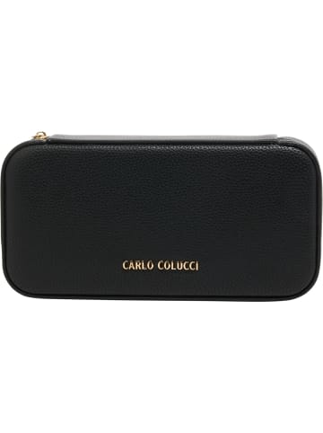 Carlo Colucci Schmucktasche DeGiovanni in Schwarz