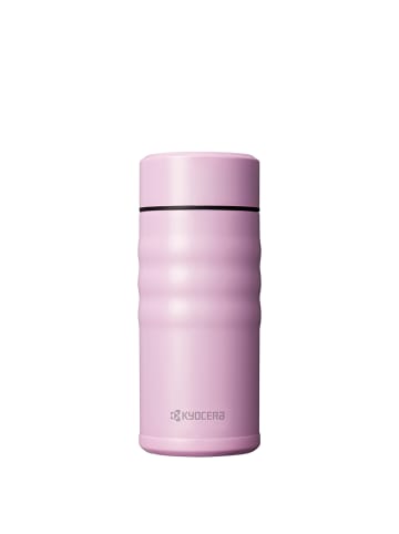 Kyocera Thermo-Trinkflasche TWIST TOP in pink, 350 ml