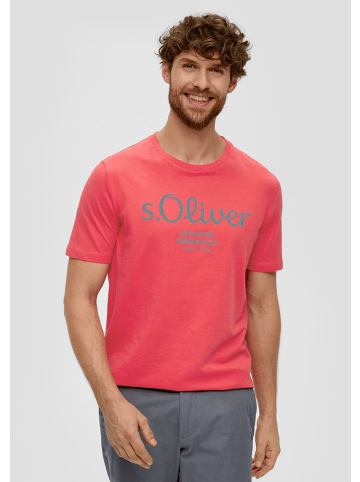 s.Oliver T-Shirt kurzarm in Orange