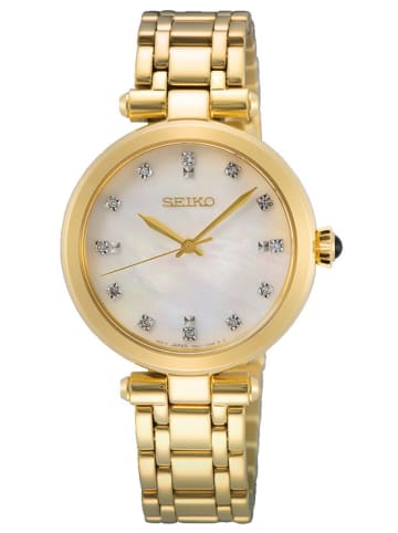 Seiko Uhr in Perlmutt