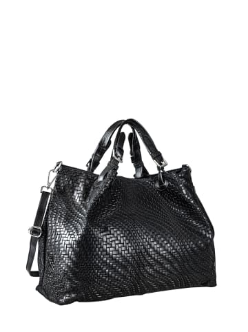 collezione alessandro Schultertasche " Square " in schwarz