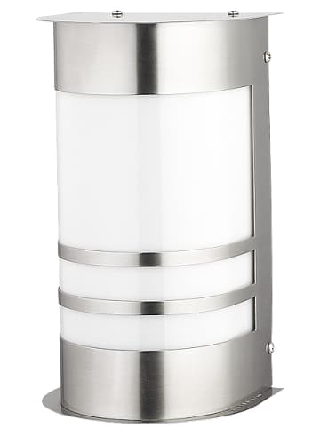 Licht-Erlebnisse Außen Wandlampe (B)13 x (L)13 x (H)23 cm in Rostfreier Stahl