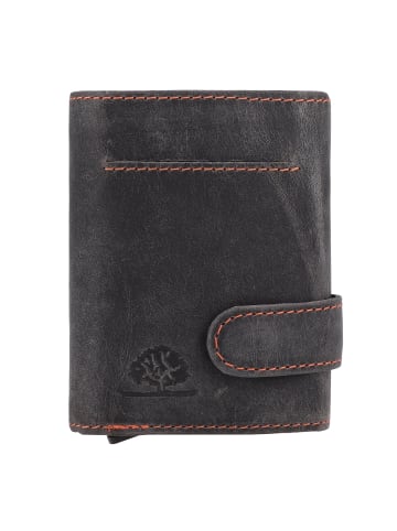 Greenburry Vintage Original Geldbörse RFID Leder 8,5 cm in azur