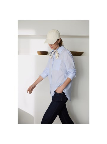 Cecil Langarmbluse in light sky blue