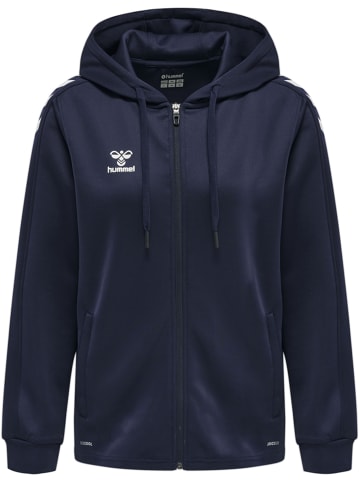 Hummel Hummel Kapuzenpullover Hmlcore Multisport Damen Atmungsaktiv Feuchtigkeitsabsorbierenden in MARINE